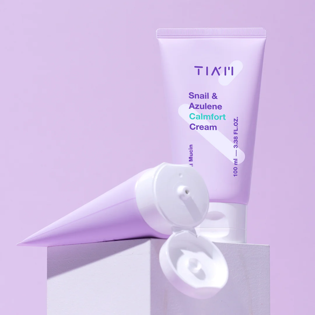 [TIAM] Snail & Azulene Calmfort Cream 100ml - Image 4