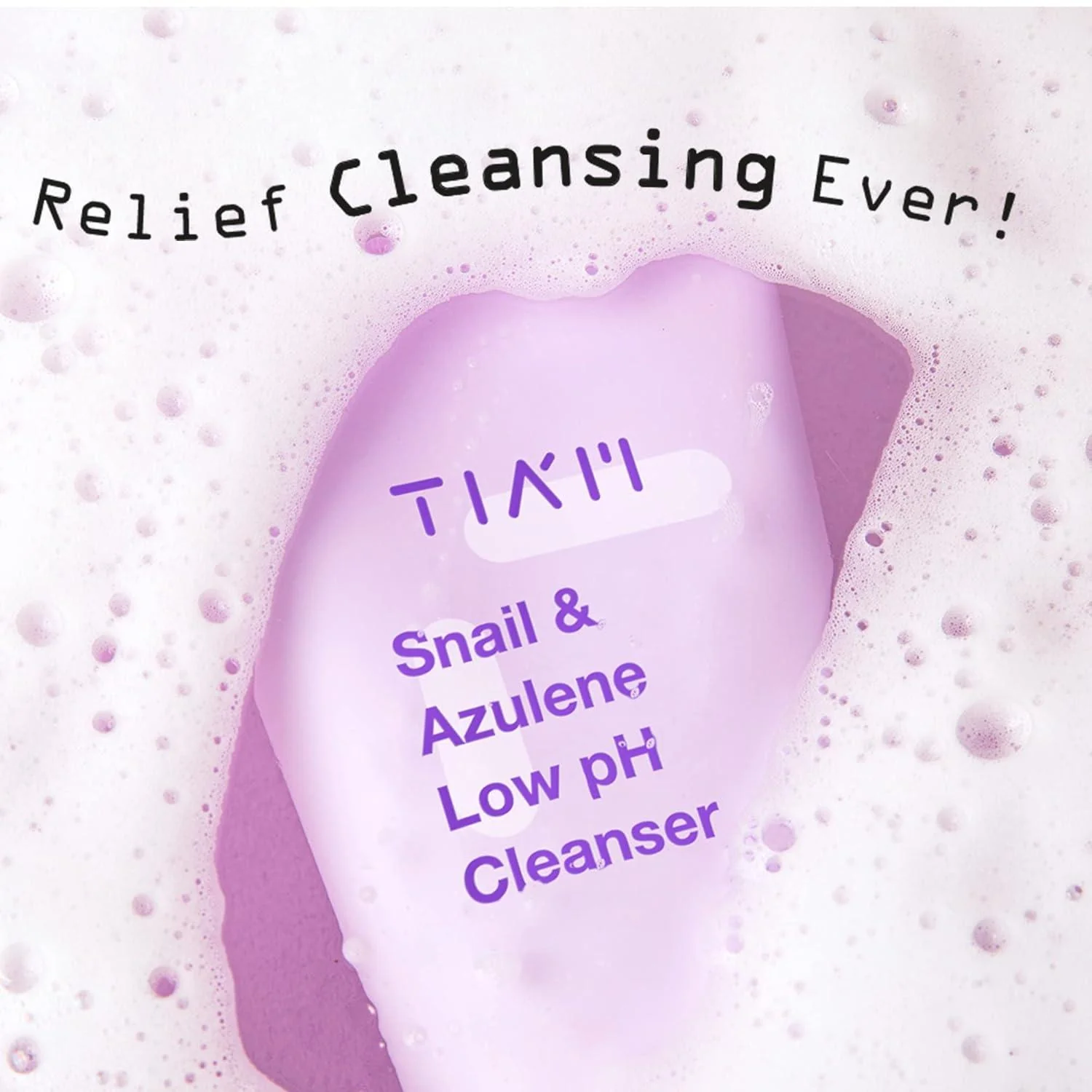 [TIAM] Snail & Azulene Low pH Cleanser - 200ml - Image 6