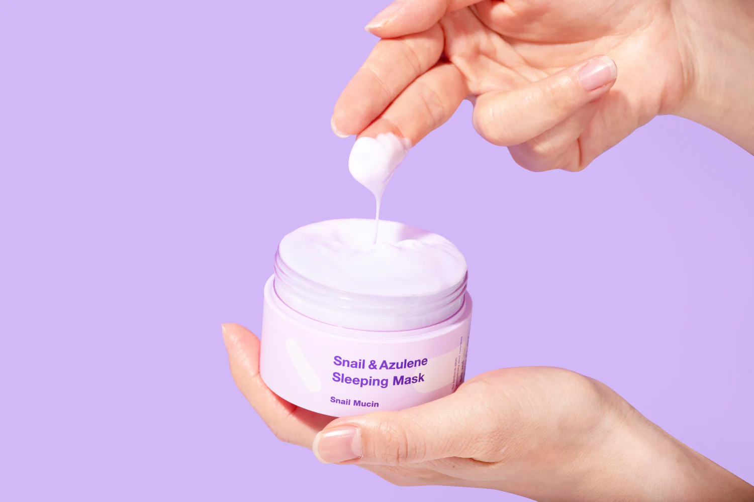 [TIAM] Snail & Azulene Sleeping Mask - 80ml - Image 3