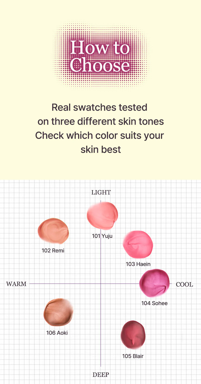 [Tiptoe] Tinte Sorbet Blurlet 4ml - 6 Colores - Image 12