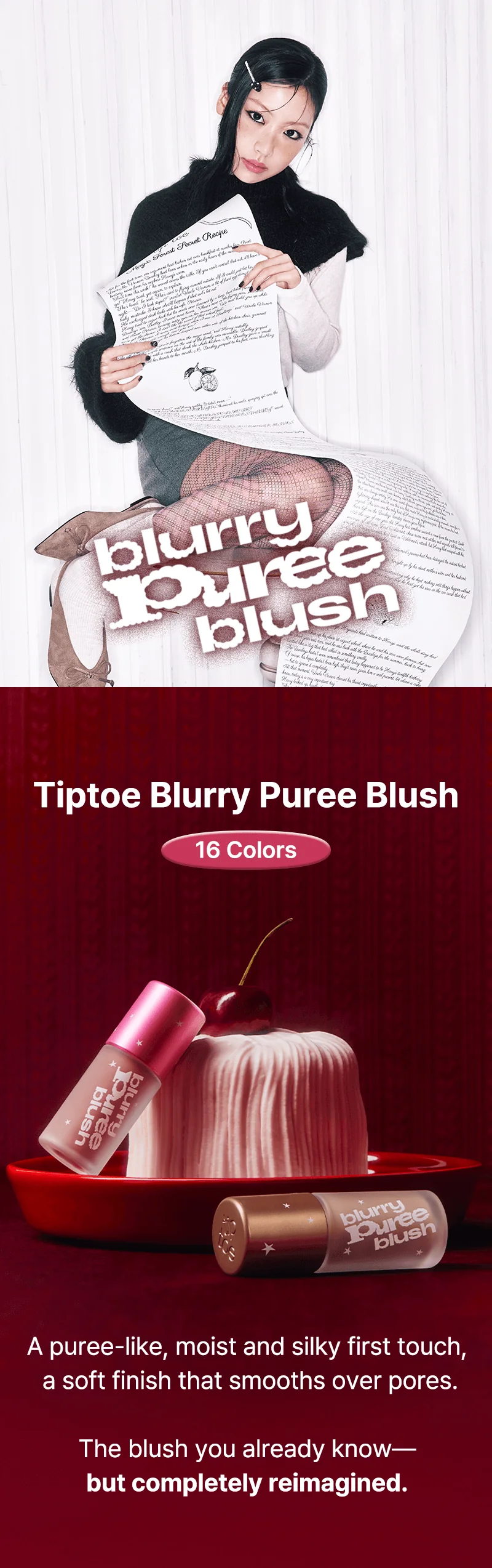 [Tiptoe] Blurry Puree Blush 5g - 16 colores - Image 11
