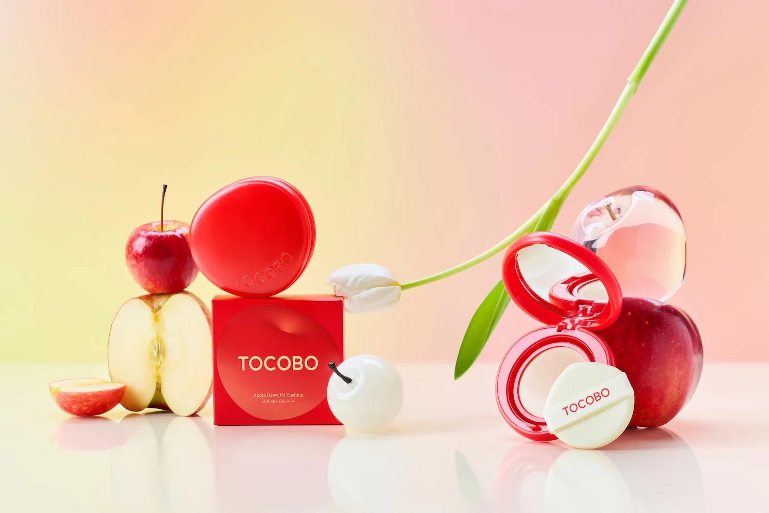 [Tocobo] Cojín Apple Dewy Fit - 6 colores con recambio - Image 18