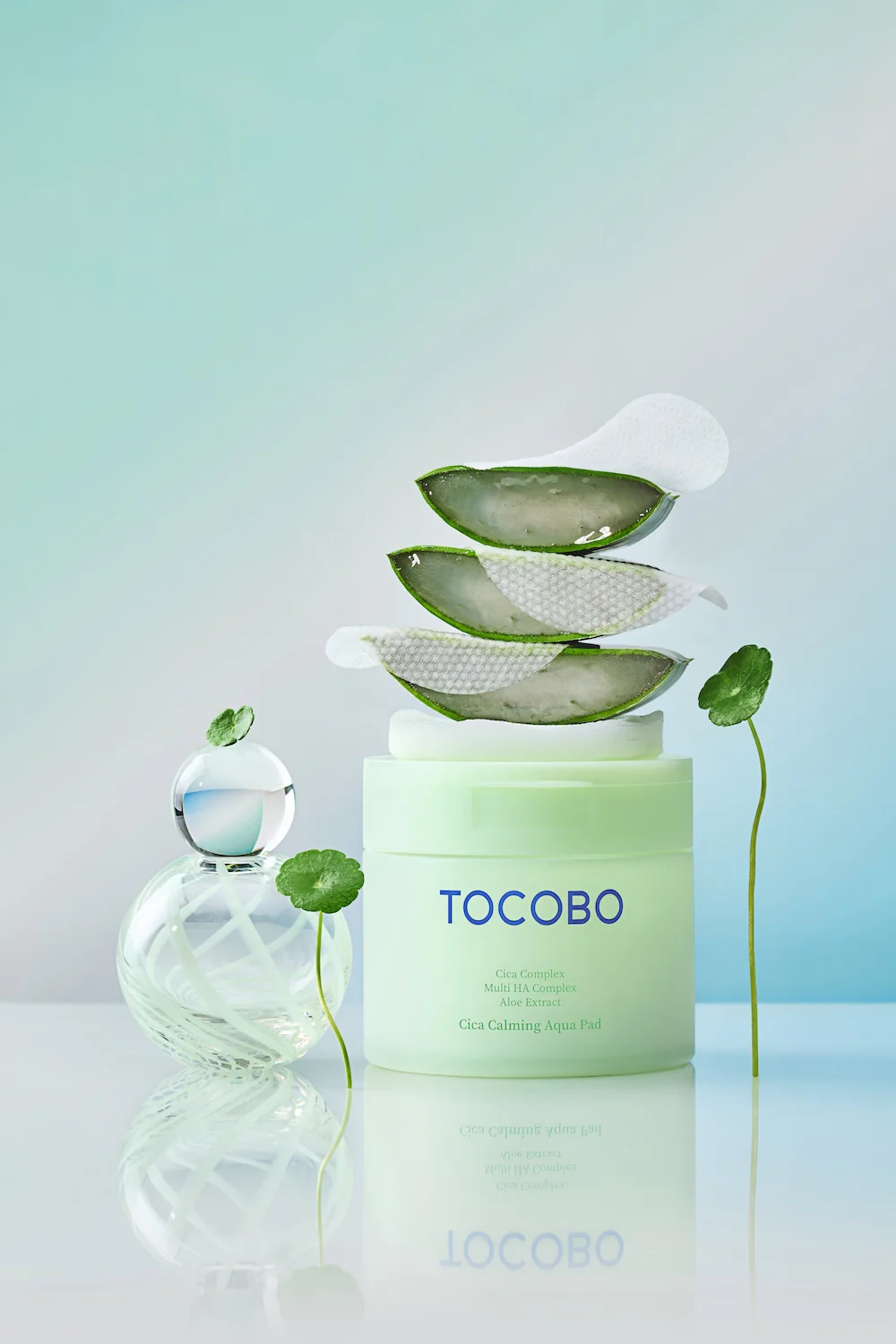 [Tocobo] Cica Calming Aqua Pad 60pads - Image 3