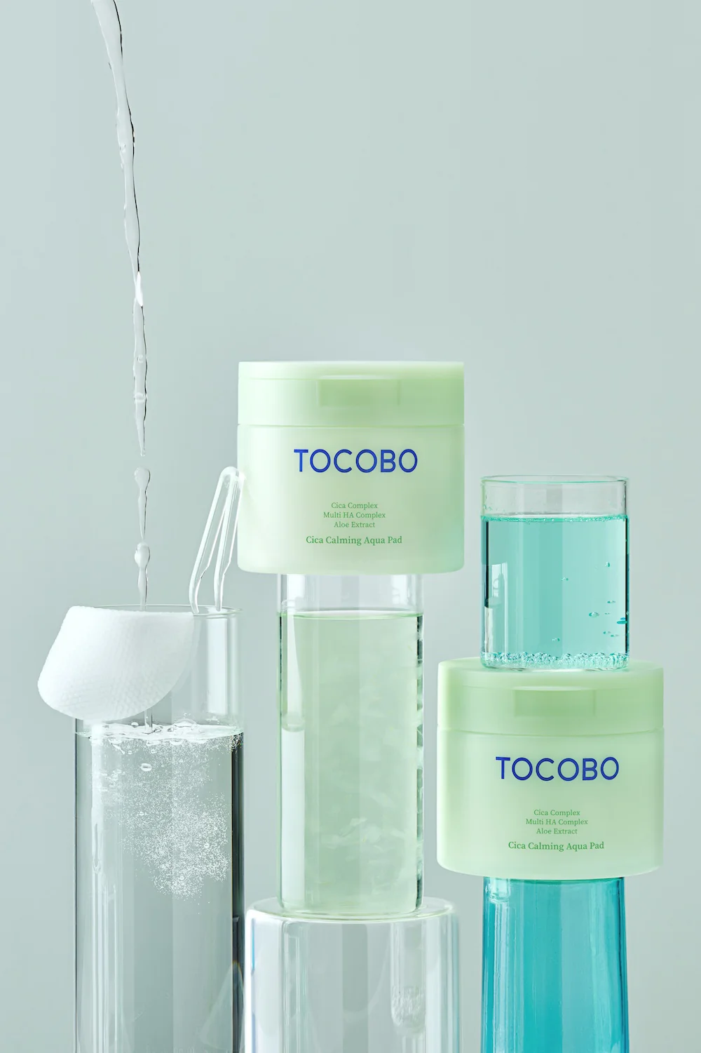 [Tocobo] Cica Calming Aqua Pad 60pads - Image 4