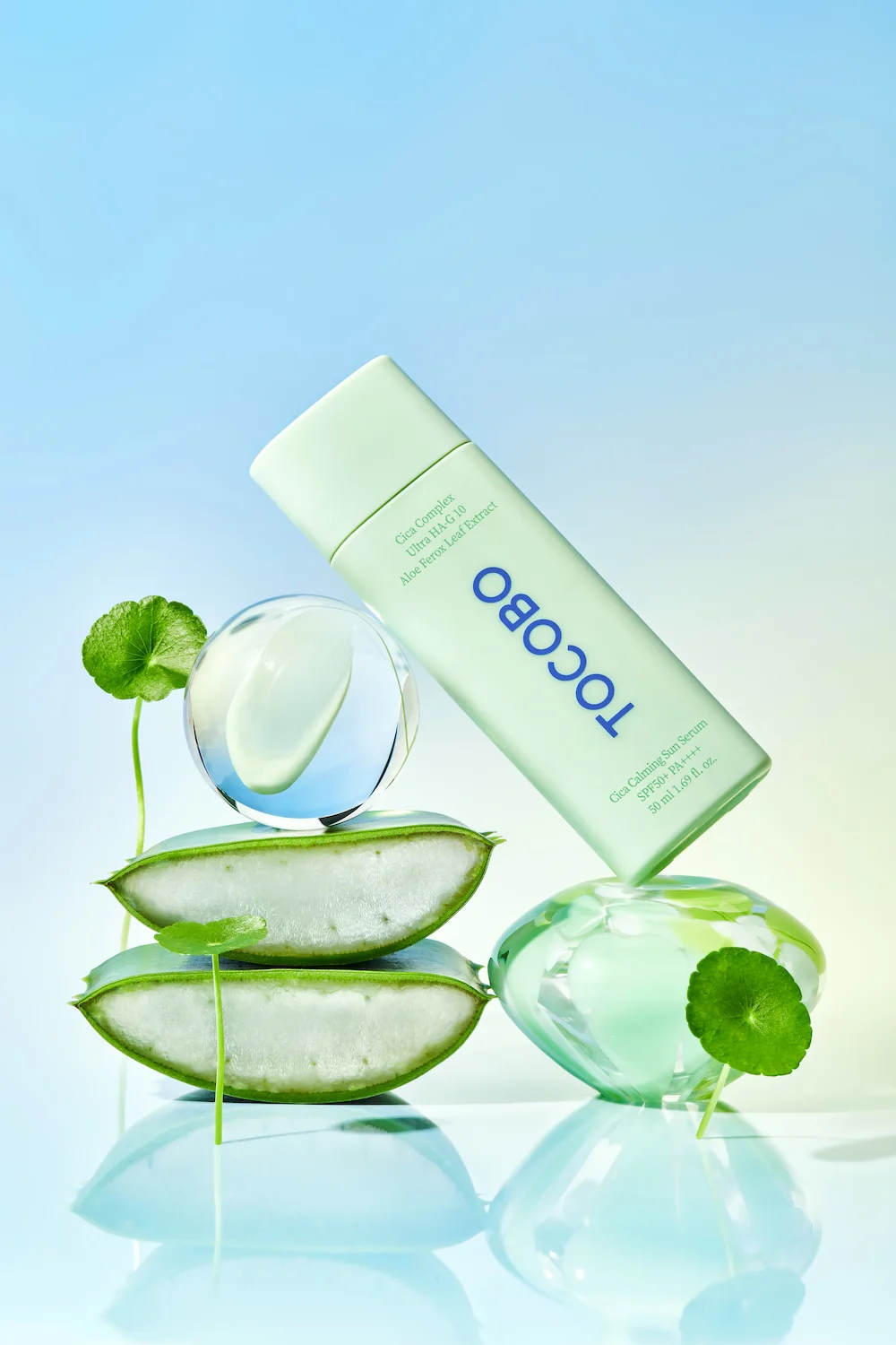 [Tocobo] Cica Calming Sun Serum 50ml - Image 3