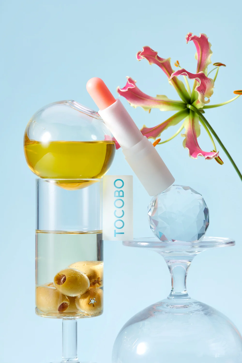[Tocobo] Glow Ritual Lip Balm 001 CORAL WATER 3.5g - Image 3